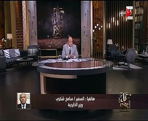 سامح شكرى: التصعيد العسكرى يزيد الأمر تعقيدا فى سوريا