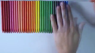 CRAYON ART | Crea tu propio cuadro Multicolor (Muy fácil) | DIY | ArteMaster