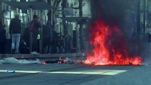 Heurts lors de la manifestation à Nantes en soutien aux zadistes