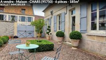 A vendre - Maison - CHARS (95750) - 6 pièces - 185m²