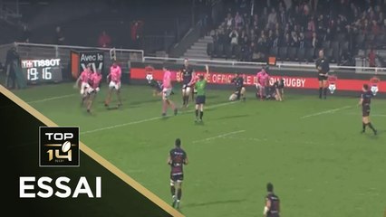 TOP 14 - Essai de PENALITE (LOU) - Lyon - Paris - J24 - Saison 2017/2018