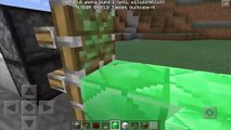HOW TO BUILD AUTOMATIC DOOR - 0.15.0 - Minecraft PE (Pocket Edition)