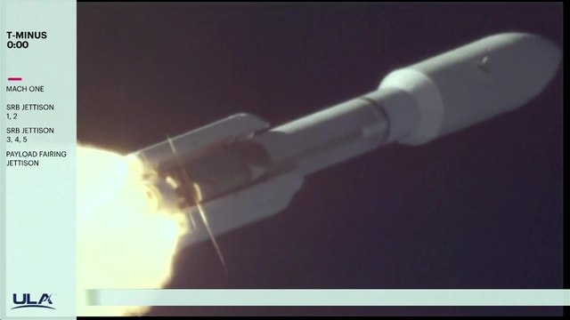 Launch of Heavy Atlas V 551 Rocket with the AFSPC-11 Mission for US Air Force