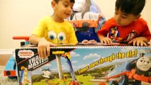 THOMAS AND FRIENDS TOYS Thomas the Tank Toy Trains GIANT EGG SURPRISE OPENING Power Wheels Video