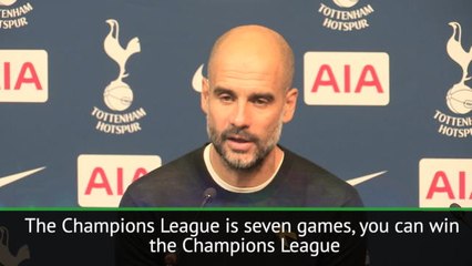 Tải video: Premier League title will mean more than Champions League - Guardiola