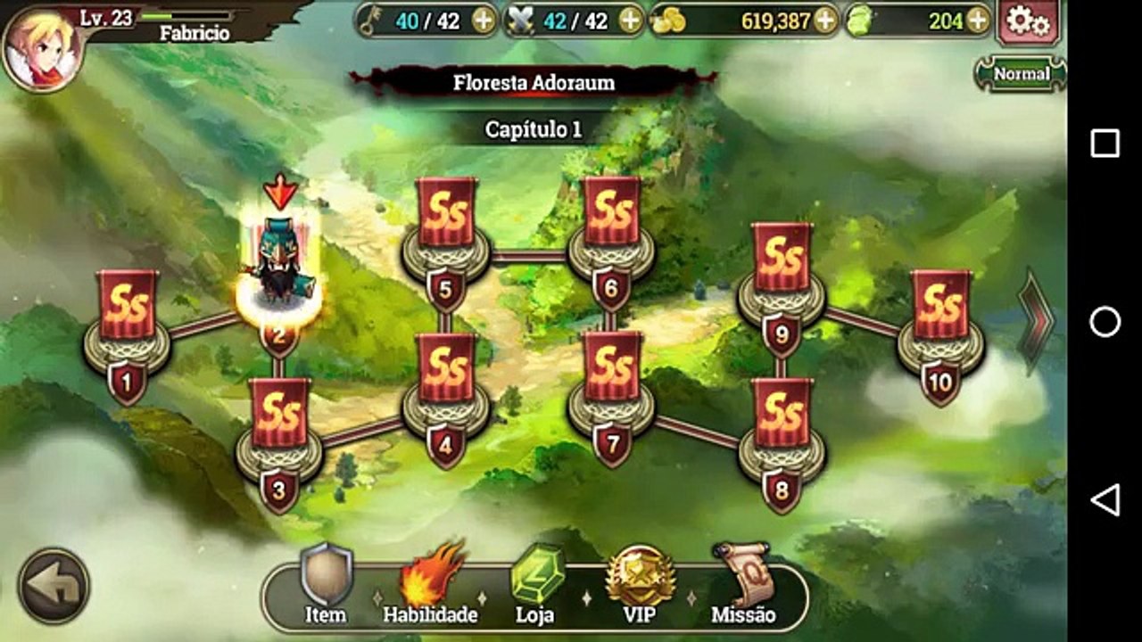 Como subir de nível rápido no Zenonia S