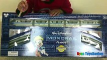Disney Toys Monorail Train Playset with Paw Patrol and Mickey Mouse