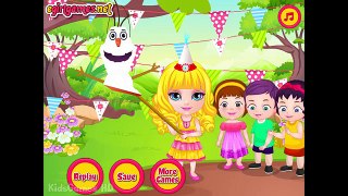 Baby Barbie Game Movie - Baby Barbie Birthday Pinata - Dora the Explorer