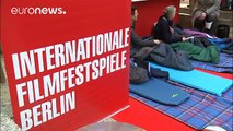 Fans de la Berlinale duermen ante las taquillas