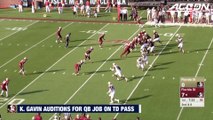 FSU's Keith Gavin Shows Off QB Skills On Trick-Play TD Pass