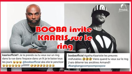 BOOBA INVITE KAARIS SUR LE RING