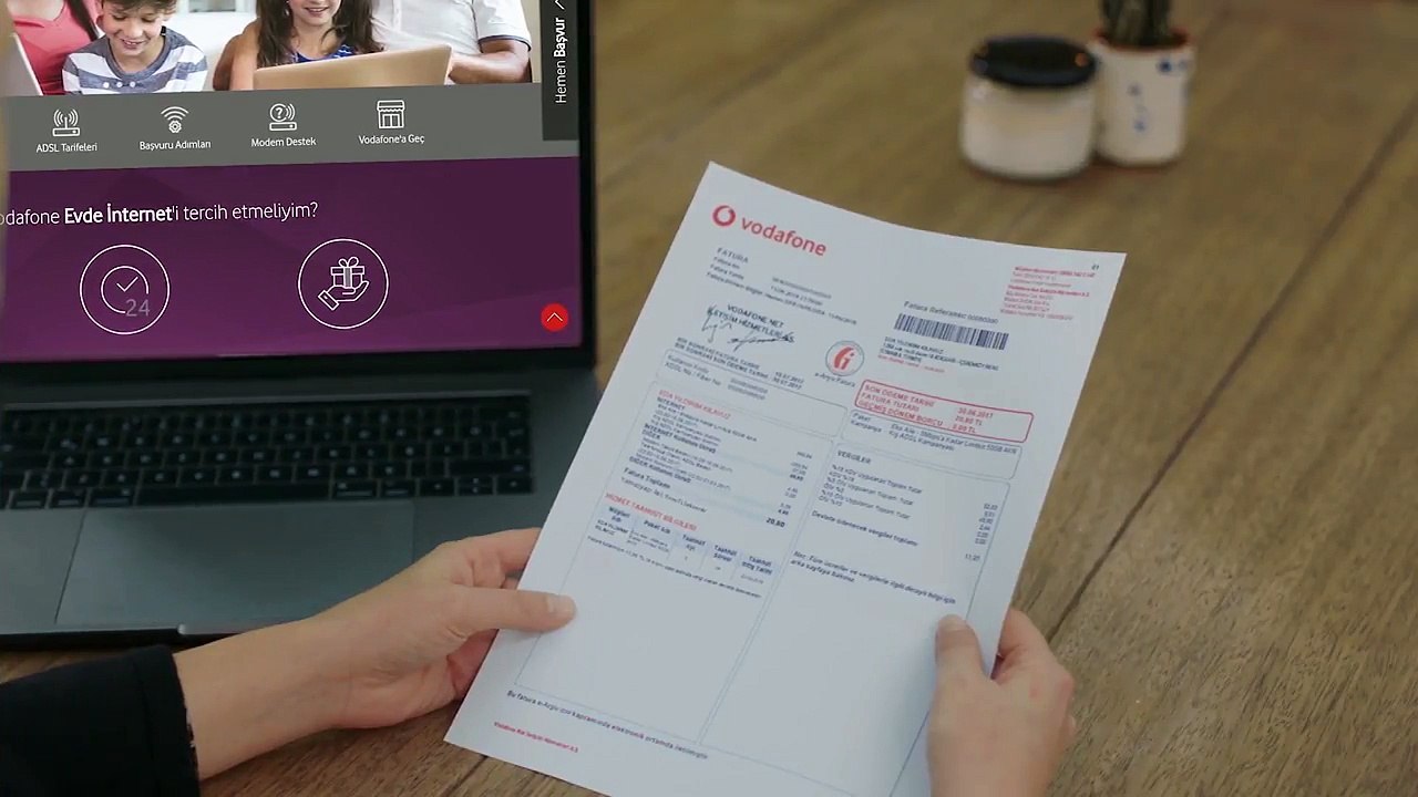 Vodafone Evde İnternet Faturası Nasıl İncelenir?