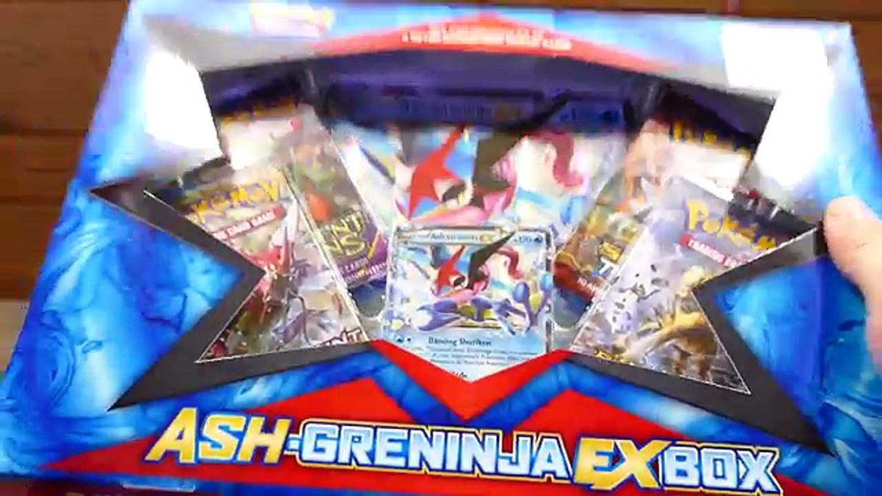 Mega Pokemon Card Opening A Pokemon Ash Greninja Ex Box Video