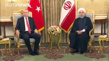 Rohaní y Erdogan se reúnen en Teherán para mostrar su oposición al referéndum del Kurdistán iraquí