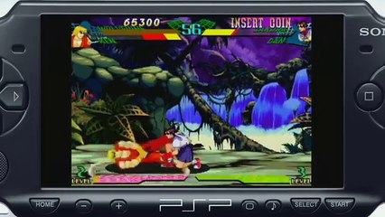 EMULADOR ARCADE CPS-2 / MVS NEO GEO EN PSP (CPS2PSP y MVSPSP) MARVEL VS STREET FIGHTER+BLAZING STAR