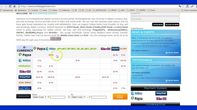 Como Pasar Saldos de Payza a PayPal y Neteller