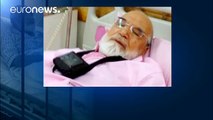 El líder reformista iraní Mehdi Karubi, hospitalizado tras iniciar una huelga de hambre