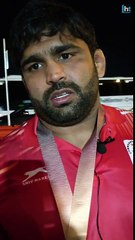 Sumit Malik clinches gold in men's 125kg wrestling at CWG 2018