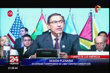 Cumbre de las Américas: presidentes asistieron hoy a sesión plenaria