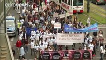 Marcha musulmana contra el terrorismo en Colonia