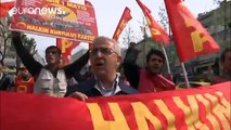 Decenas de detenidos en Estambul tras manifestaciones contra Erdogan