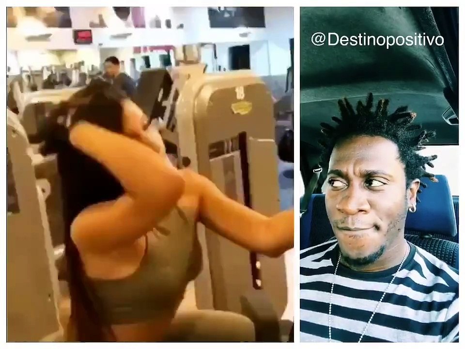 MÁQUINAS PORNO EN El GYM | HUMOR  ( destino positivo )