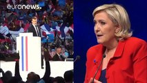 Francia afronta la recta final para las presidenciales con 4 candidatos en un pañuelo