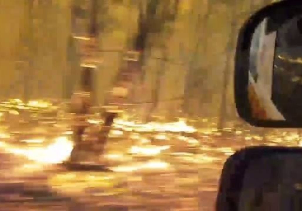 Fire Crews Rush to Protect Army Barracks From Bushfire in Southwest Sydney