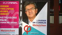Jean-Luc Mélenchon da la sorpresa en plena campaña electoral a las presidenciales francesas