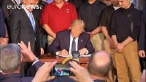 Trump firma un decreto para impulsar las energías fósiles