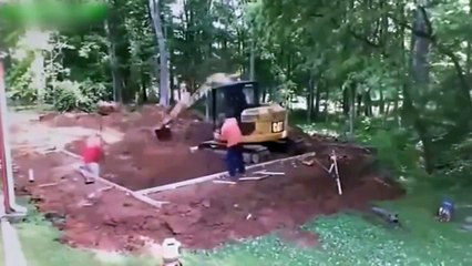 Los Mejores Constructores Del Mundo - Construyen Piscina en un instante