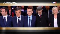 Debate sin vencedores en el primer asalto televisivo de las presidenciales francesas