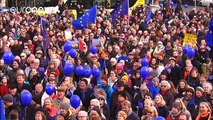 Manifestaciones en defensa de la UE en Berlín y otras ciudades europeas