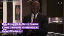 Kobe Bryant Said His Los Angeles Lakers Team Would Beat The Golden State Warriors