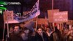 Protestas estudiantiles contra el Gobierno en Polonia