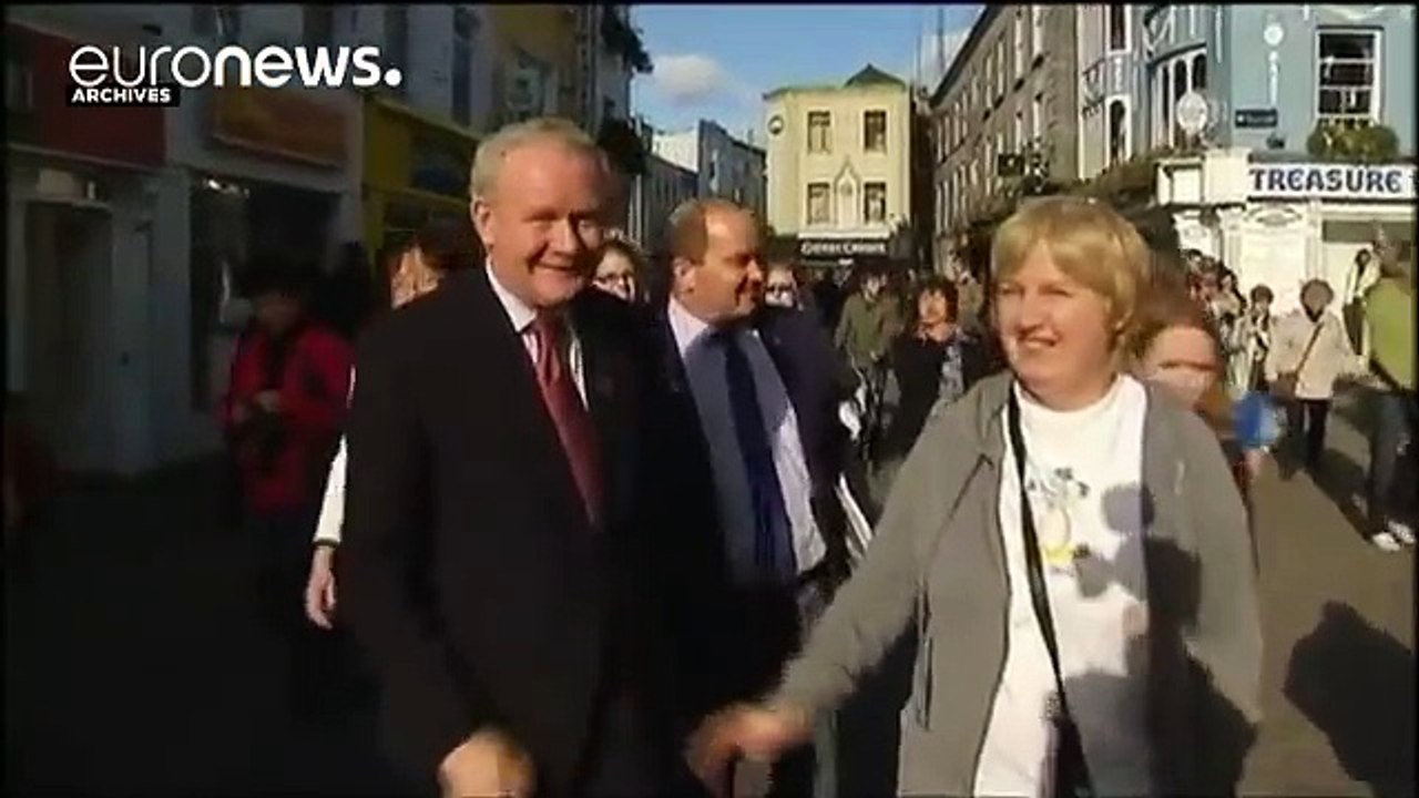 Martin McGuinness deja la política por una enfermedad "grave"