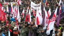 Polonia: manifestaciones contra los planes del Gobierno de restringir el acceso de los medios al…