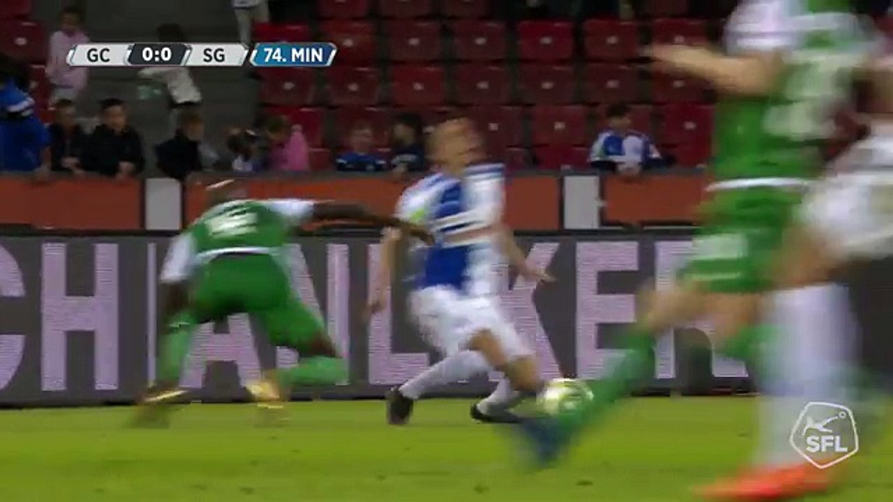 Grasshoppers 1:2 Sankt Gallen (Switzerland. Super League. 14 April 2018)