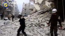 Al menos 20 muertos por bombardeos y ataques de artillería en el este de Alepo
