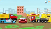 Police Car and Race Cartoon | Emergency Vehicles Cartoons for children