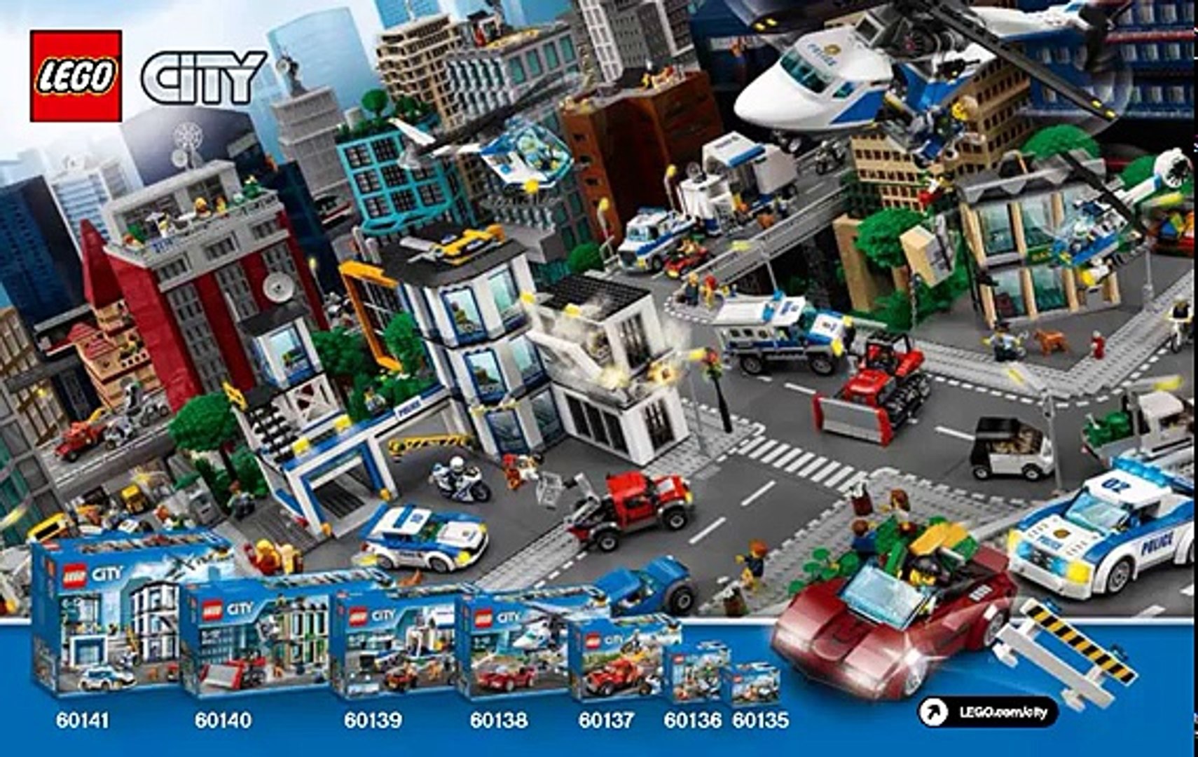 2017 Lego City Dragster Transporter instructions 60151