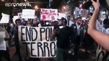 Tercera noche de protestas en una Charlotte blindada