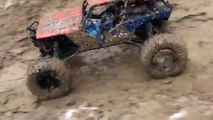 RC Trucks OFF Road MUD Diggers | Hummer vs Axial Wraith