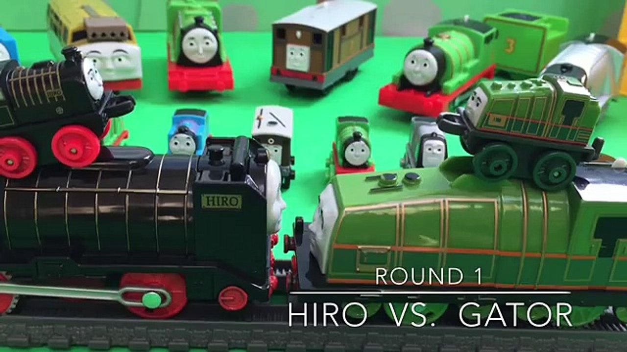 Thomas and Friends Worlds Strongest Engine- Losing Engines Fall into a Stinky Shoe!