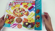 Dough Diner Cafe! Make a HAMBURGER, Hot Dog, Pizza, Desserts & More!