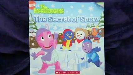 The Backyardigans The secret of Snow bedtime story read aloud book Christmas time