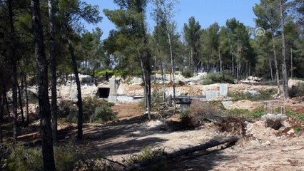 Afrin'de bin teröristi alacak yer altı karargahı bulundu - AFRİN