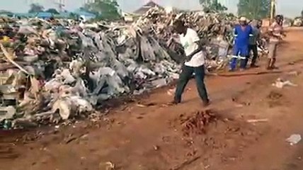Un homme attrape un serpent et réussit à l’endormir