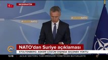 NATO'dan Suriye açıklaması