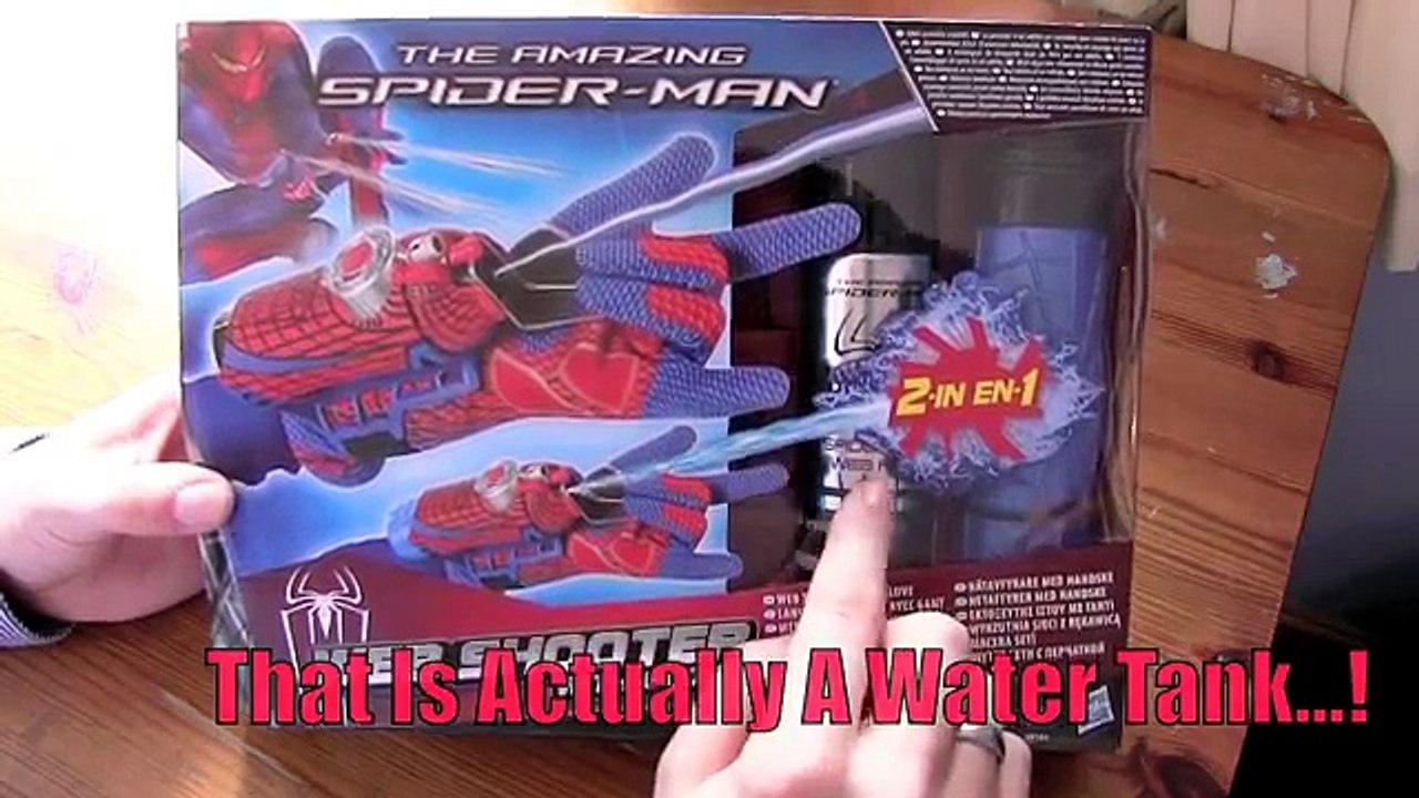 Web Shooter Toy, The Amazing Spiderman - A Funny Unboxing and Review